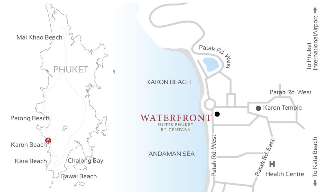 Waterfront Suites Phuket By Centara Karon Exterior foto
